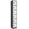 Adiroffice 12 in W, 12 in D, 72 in H, Steel ADI629-206-B-W-PKG-4 - alternate 10